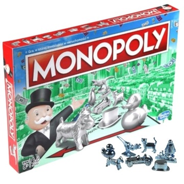 MONOPOLY CLASSIC GRA PLANSZOWA RODZINNA