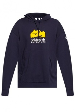 ADIDAS BLUZA SPORTOWA MĘSKA MŁODZIEŻOWA KANGURKA Z KAPTUREM ADVENTURE