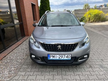 Peugeot 2008 I SUV Facelifting 1.2 PureTech 82KM 2018 Peugeot 2008 1.2 benzyna 82 KM zarejestrowany w PL zadbany mozliwa zam, zdjęcie 4