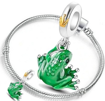 Charms zawieszka FROGG ŻABKA z serii CZTERY PORY ROKU