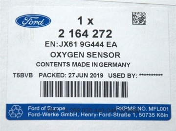 ЛЯМБДА-ЗОНД 1.0 ECOBOOST 3-ЦИЛ. FORD FOCUS C-MAX