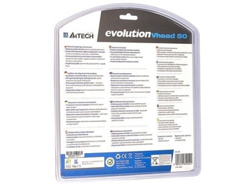 Наушники A4Tech Vhead 50 20Гц-20кГц с микрофоном