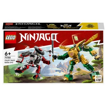 LEGO NINJAGO Столкновение Ллойда с мехом EVO 71781