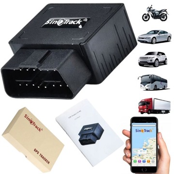 LOKALIZATOR GPS DO SAMOCHODU MOTOCYKLA CIĘŻARÓWKI AUTA FIRMOWEGO OBD2