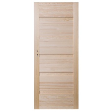 DRZWI SOSNOWE KORNIK QUINTET BEZSĘCZNE PEŁNE 80