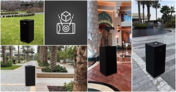 Газовый обогреватель Patio Light, камин на террасе