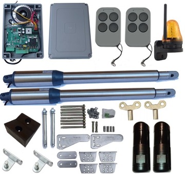 AUTOMAT NAPĘD BRAMY SKRZYDŁOWEJ HOME DEDAL 2 PILOTY FOTOKOMÓRKI PROSTOKĄTNE