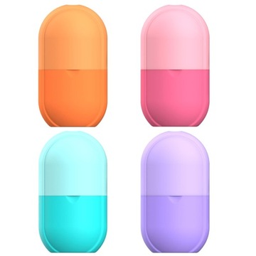 Силиконовый валик для лица со льдом, чашки для массажа льдом, оранжевые палочки для холодного льда