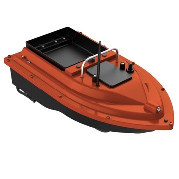 D16E BAIT BOAT GPS 500M RC ЛОДКА с СУМКОЙ 12000MAH - красный