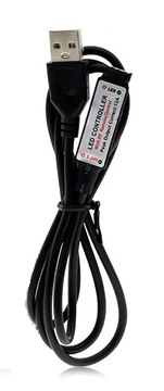 КОНТРОЛЛЕР + РЧ ПУЛЬТ ПУЛЬТА УПРАВЛЕНИЯ РЕГУЛЯТОРОМ RGB СВЕТОДИОДНАЯ ЛЕНТА USB