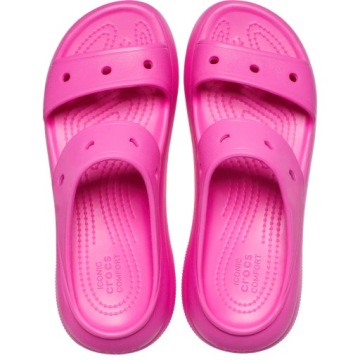 ЖЕНСКИЕ САБО НА ПЛАТФОРМЕ CROCS ТАПОЧКИ FOAM CRUSH CLOG размер 39/40