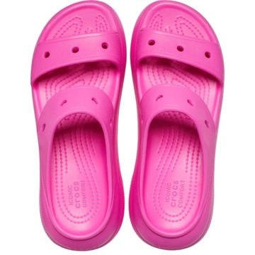 CROCS DAMSKIE CHODAKI NA PLATFORMIE PIANKOWE KLAPKI CRUSH CLOG r. 41/42