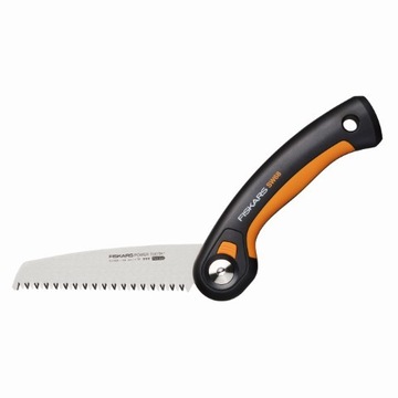 FISKARS PLUS SW68 Складная ручная пила для обрезки ветвей с фиксатором полотна