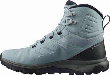 ТЕПЛАЯ ЗИМНО-ОСЕННЯЯ ОБУВЬ ЖЕНСКАЯ УТЕПЛЕННАЯ ВОДОНЕПРОНИЦАЕМАЯ SALOMON 38