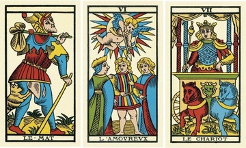 Io, я тарокки Jodorowsky 22 карты итальянская книга