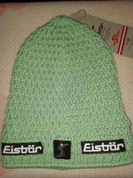 Czapka EISBAR WEŁNIANA BEANIE MERINO WOOL + reserved