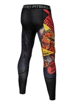 МУЖСКИЕ КОМПРЕССИОННЫЕ ЛЕГИНСЫ PIT BULL MUAY THAI L
