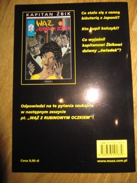 Kapitan Żbik Wąż z rubinowym oczkiem