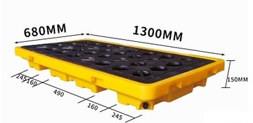Wanna paleta ociekowa wychwytowa 130x68x15, 83l
