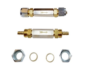 Zawór zwrotny jednokierunkowy na faro PCV 6 mm