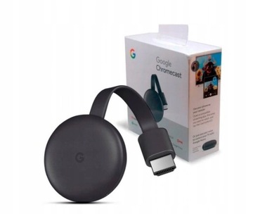 Odtwarzacz multimedialny Google Chromecast 3.