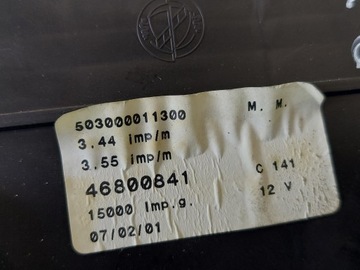 PŘÍSTROJOVÁ DESKA BUDÍK LANCIA LYBRA 2.4 JTD 46800841