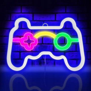 Neon Sign Gamepad Kształt Led Neon Light
