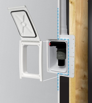 RETRAFLEX II ВСАСЫВАЮЩАЯ ДВЕРЬ - БЕЛАЯ