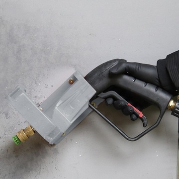 Держатель садового шланга для настенного монтажа, серый