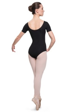 ТАНЦЕВАЛЬНОЕ БОДИ БАЛЕТНАЯ ОДЕЖДА КР. ЧЕРНЫЙ РУКАВ М