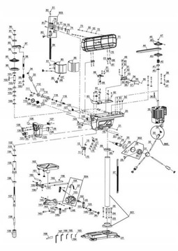 EINHELL BT-BD TE-BD 750 E червяк колонны