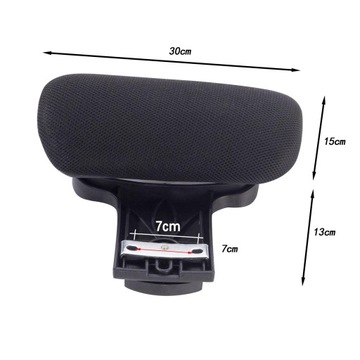 Эргономичная подушка для подголовника офисного кресла, 30х28см на 2,2см.