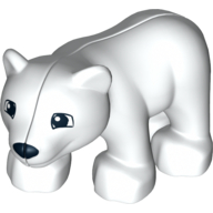 LS NOWE LEGO DUPLO FIGURKA animal MIŚ BIAŁY