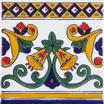 Ceramiczna płytka ścienna dekoracja do obramowanie lustra - Rabia Border