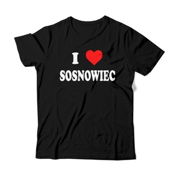 I LOVE SOSNOWIEC koszulka dziecięca
