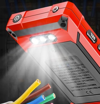 УНИВЕРСАЛЬНЫЙ ИЗМЕРИТЕЛЬ ANENG 622A MAX, ЛАЗЕРНАЯ УКАЗКА 3XLED, ПРОЧНЫЙ ПОВОДОК, 5 ДЮЙМОВ