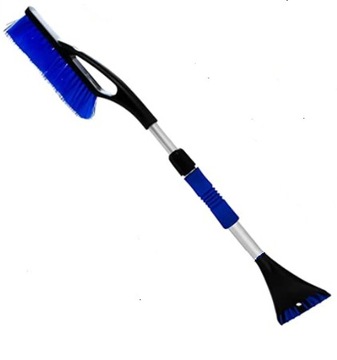 ТЕЛЕСКОПИЧЕСКИЙ СКРЕБОК ДЛЯ ОКОН 2в1 ДЛИННЫЙ