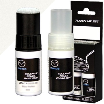 ORYGINALNY LAKIER ZAPRAWKOWY SZTYFT SNOWFLAKE WHITE PEARL MAZDA 25D BIAŁY