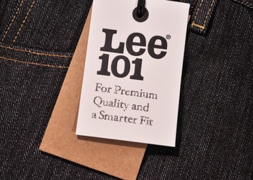 LEE spodnie SLIM jeans 101 PANELLED RIDER W32 L32