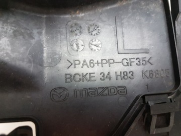 Mazda 3 IV 19- Накладка на крыло, брызговик левый, США