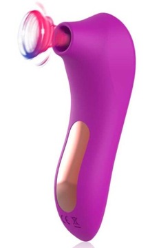 Stymulator łechtaczki ssący wibrujący masażer fioletowy
