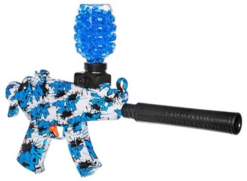 ВИНТОВКА АВТОМАТИЧЕСКАЯ ГЕЛЕВЫЕ ШАРИКИ МИНИ MP5 ФОН