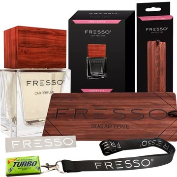Zestaw Fresso Sugar Love Zawieszka Perfumy do auta