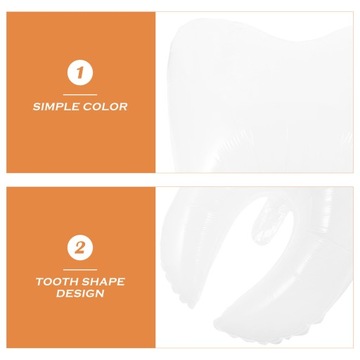 Свадебные украшения Воздушные шары в форме зубчиков 4 шт.