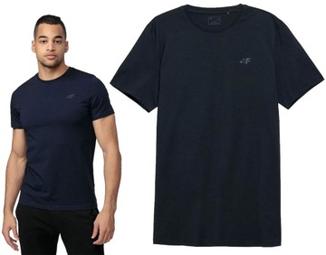 4F T-shirt KOSZULKA MĘSKA SPORTOWA BAWEŁNA r.M