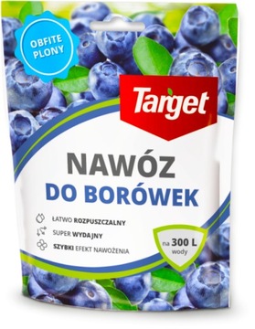 TARGET NAWÓZ ROZPUSZCZALNY DO BORÓWEK PLONY 150G