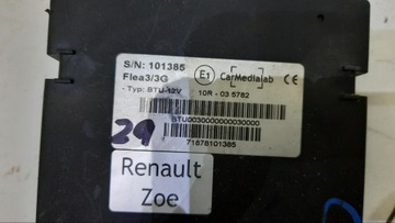 RENAULT ZOE МОДУЛЬ КОНТРОЛЛЕРА 71878101385, 101385