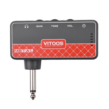 VITOOS METAL wzmacniacz słuchawkowy do gitary