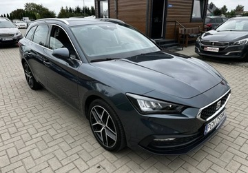 Seat Leon IV Sportstourer 2.0 TDI CR 150KM 2021 Seat Leon Sportstourer 2,0 TDI 150 KM Automat GWARANCJA Zamiana Zarejestro, zdjęcie 1