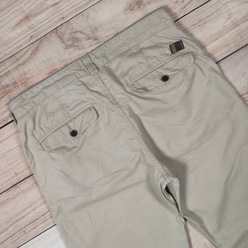 TIMBERLAND Spodnie Chino Beżowe Lynnwood Len r.32